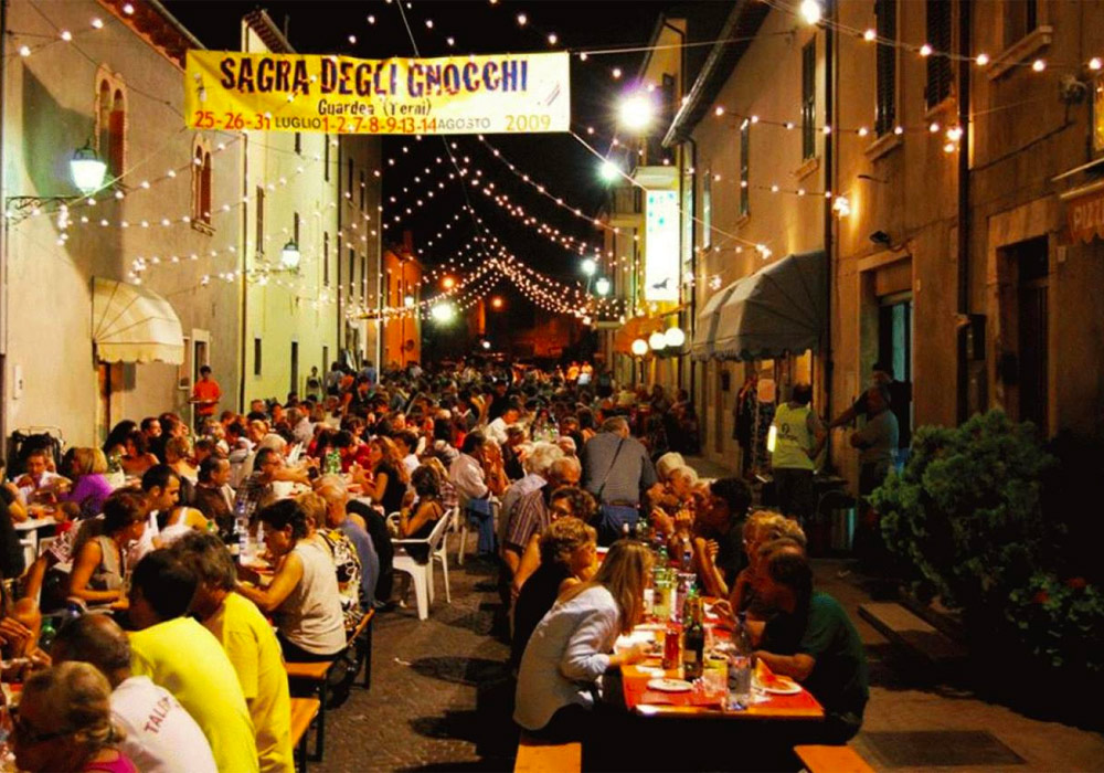 sagra degli gnocchi a guardea